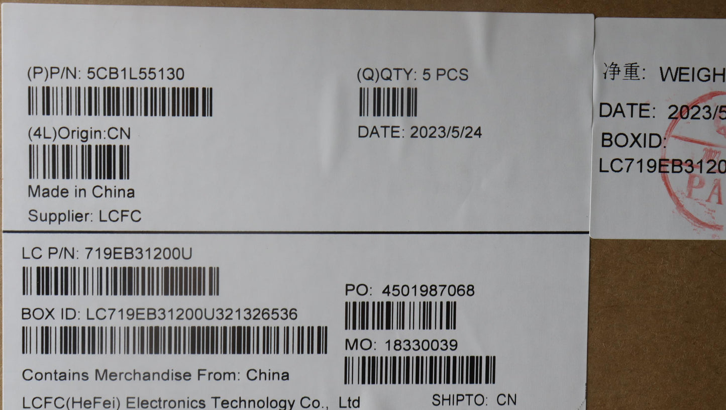 Lenovo Cover Upper Case Assembly Nord - 5CB1L55130
