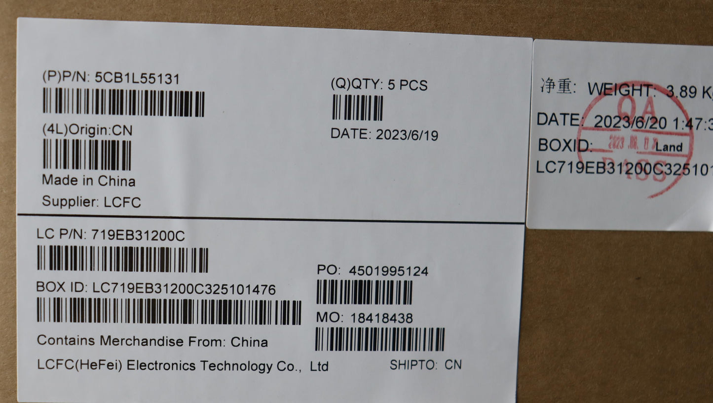 Lenovo Cover Upper Case Assembly Por_ - 5CB1L55131