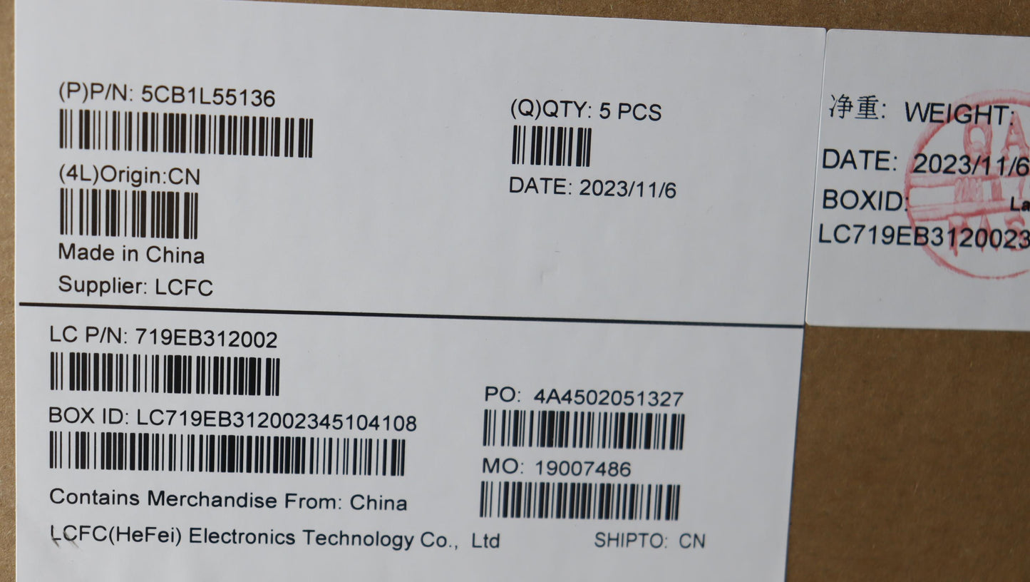 Lenovo Cover Upper Case Assembly Tc_S - 5CB1L55136