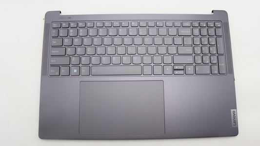 Lenovo - C-Cover with keyboard, USA English, Storm Grey - 5CB1L55141