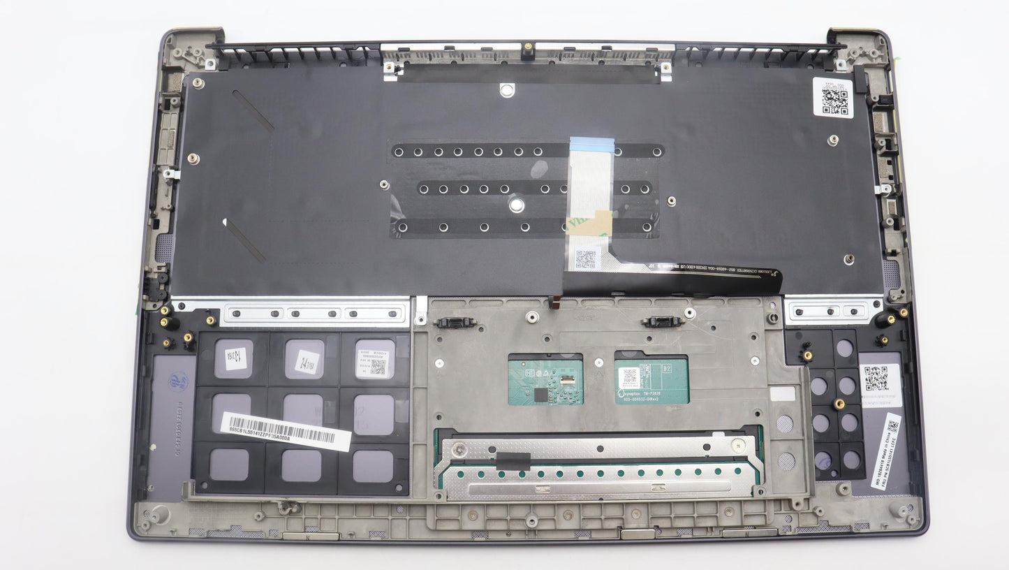 Lenovo - C-Cover with keyboard, USA English, Storm Grey - 5CB1L55141