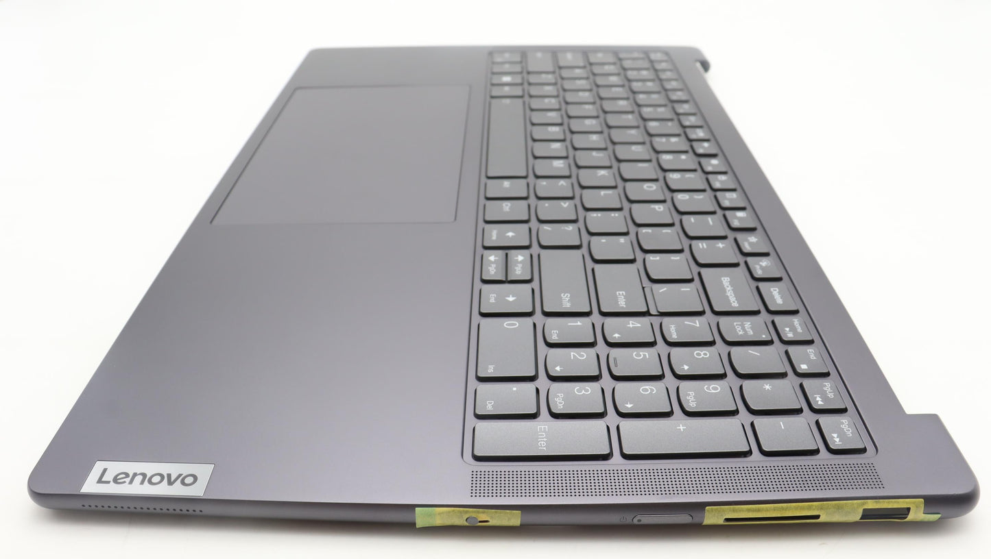 Lenovo - C-Cover with keyboard, USA English, Storm Grey - 5CB1L55141