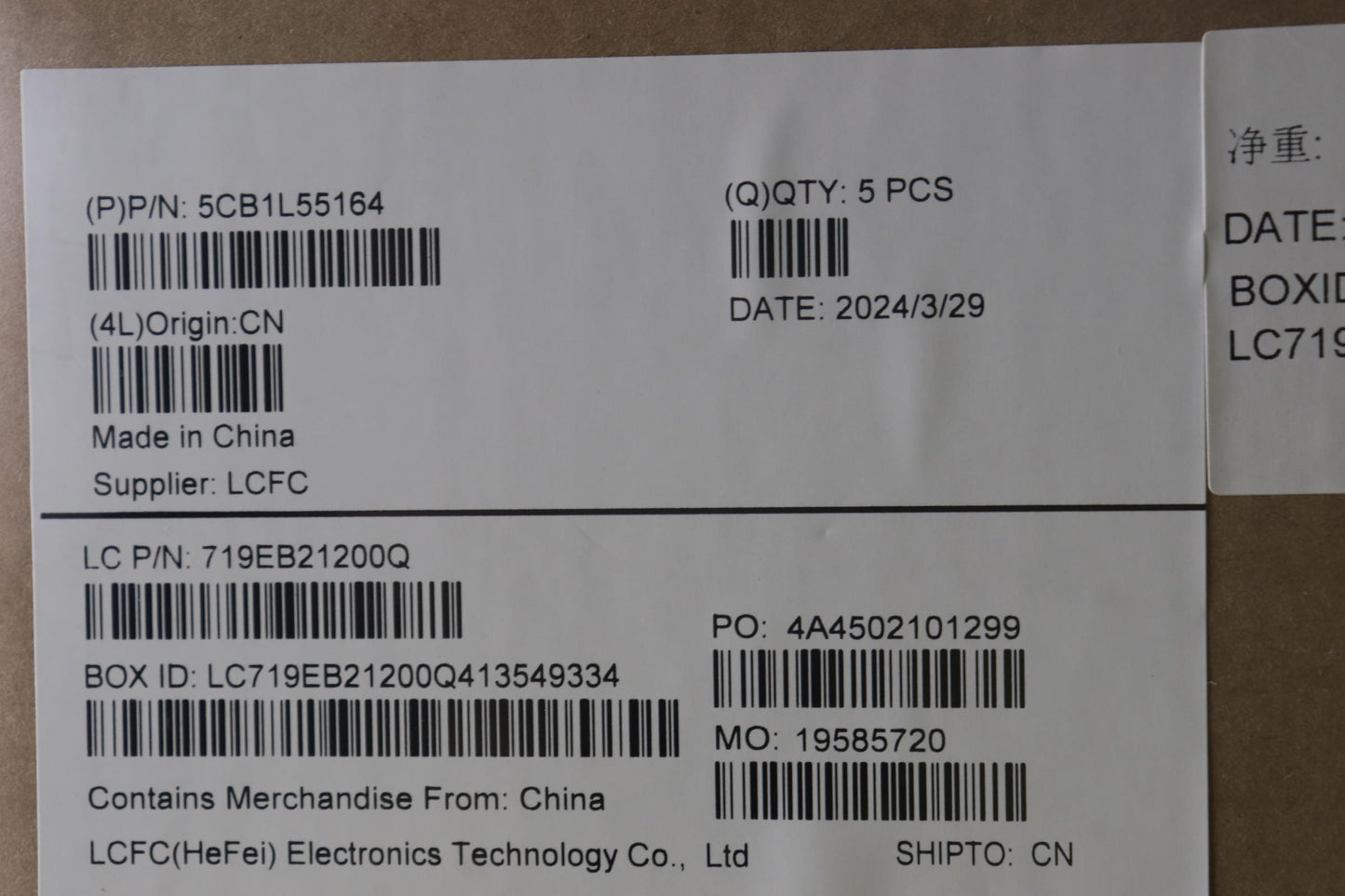 Lenovo Cover Upper Case Assembly Rus_ - 5CB1L55164