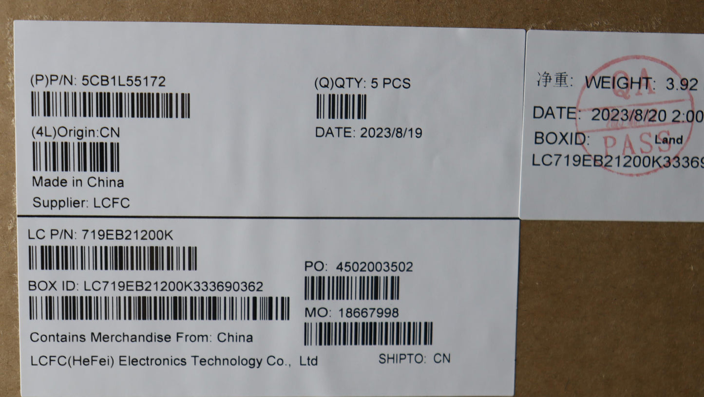 Lenovo Cover Upper Case Assembly Ukr_ - 5CB1L55172