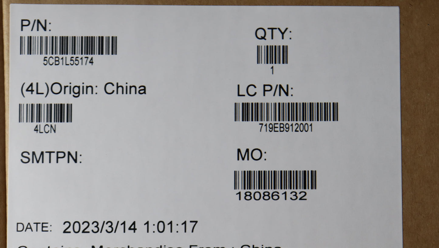 Lenovo Cover Lower Case L83By Stgy - 5CB1L55174