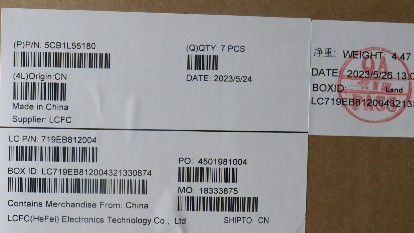 Lenovo Cover Lcd Cover L83By Mled Tt - 5CB1L55180