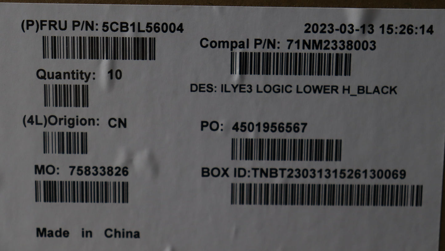 Lenovo Cover Lower Case C 82Ya Ongy H - 5CB1L56004