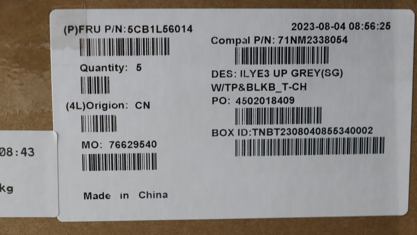 Lenovo Cover Upper Case Assembly Tc C - 5CB1L56014