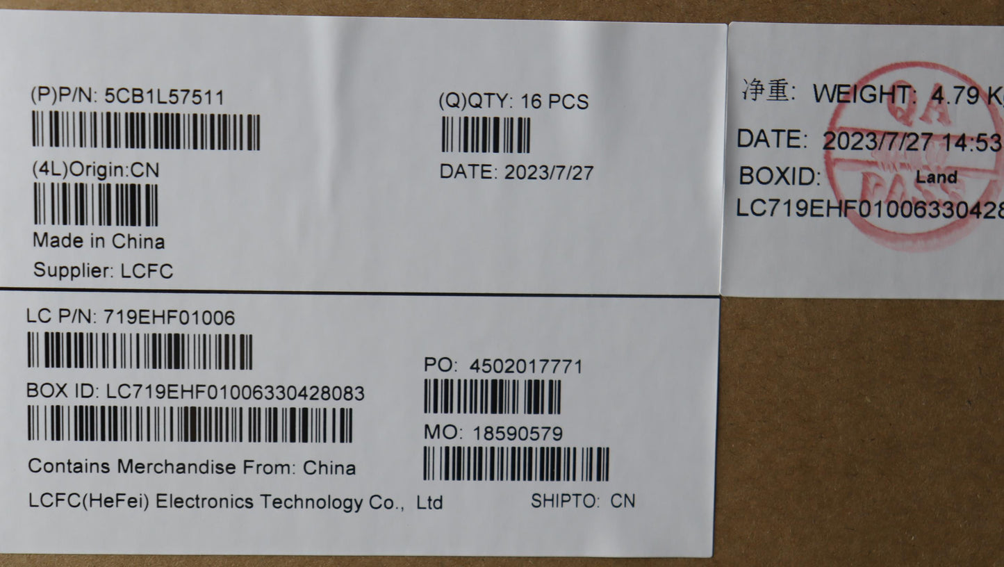 Lenovo Cover Fru Kt4Da_D_Cover_Uma_Wl - 5CB1L57511