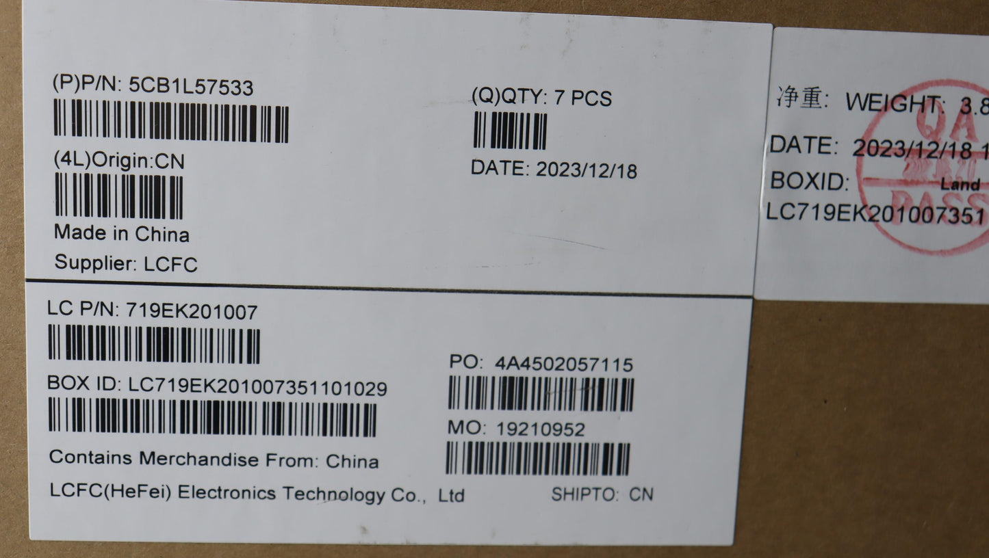 Lenovo Cover Fru Rocp_D_Cover_Uma_Sub - 5CB1L57533