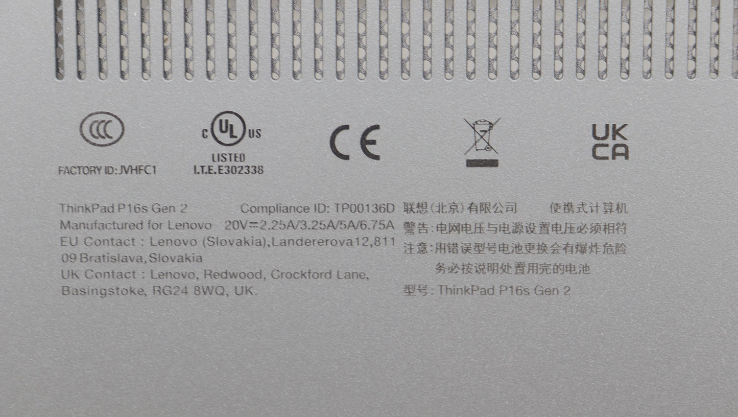 Lenovo Cover Fru Rocp_D_Cover_Uma_Wl_ - 5CB1L57541