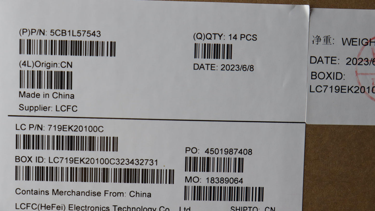 Lenovo Cover Fru Cover Rocp_D_Cover_S - 5CB1L57543