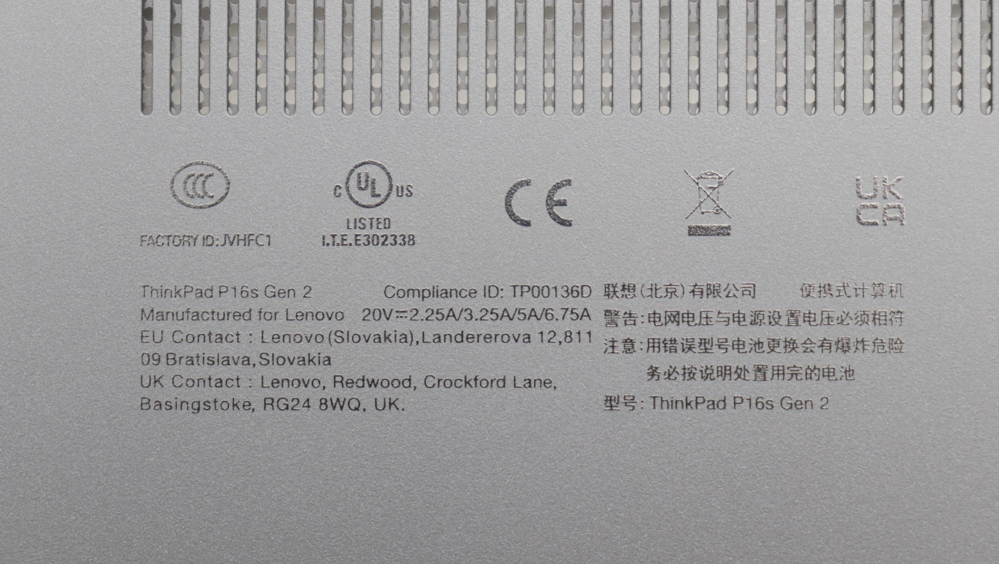 Lenovo Cover Fru Cover Rocp_D_Cover_S - 5CB1L57543