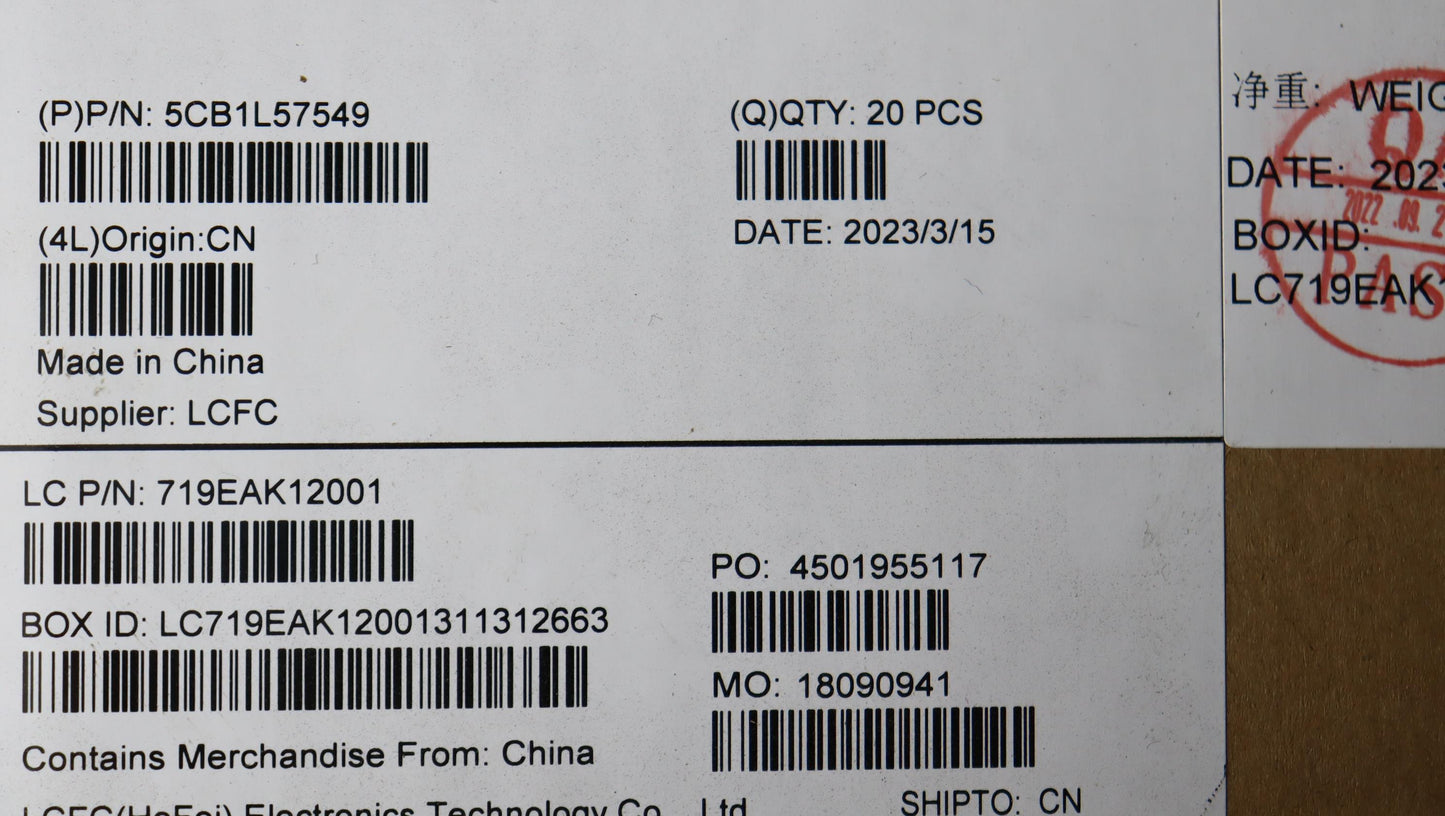 Lenovo Cover Fru 14Eg3_B_Cover Assy - 5CB1L57549