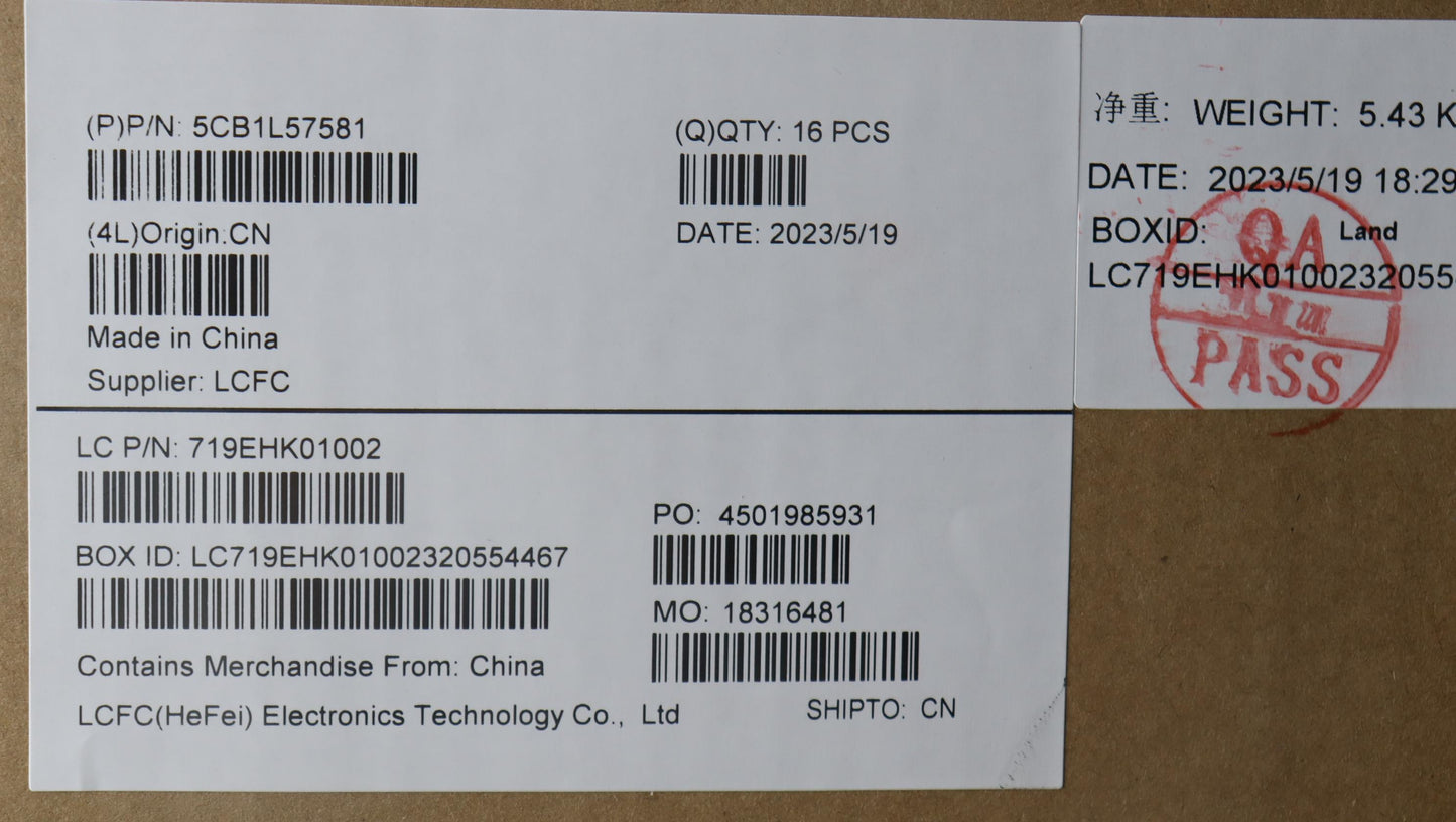 Lenovo Cover Fru Kt4D0_A_Cover_Pc_Ass - 5CB1L57581