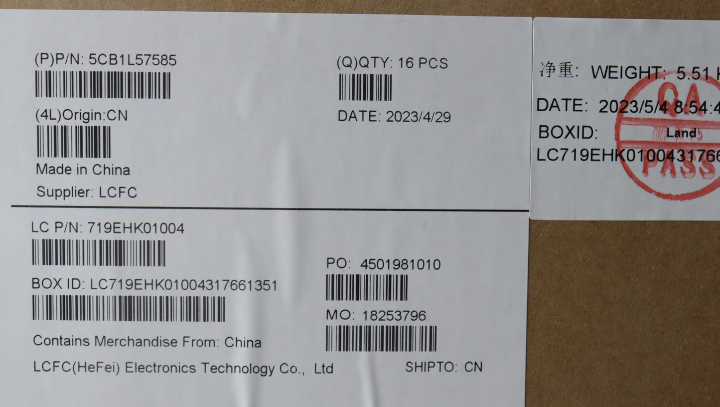 Lenovo Cover Fru Kt4D0_A_Cover_Pc_Ass - 5CB1L57585