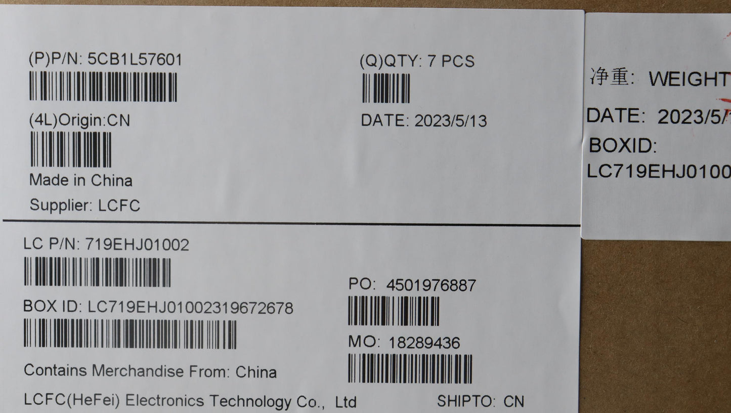 Lenovo Cover Fru Kt4D0_C_Cover_Wl_Sub - 5CB1L57601