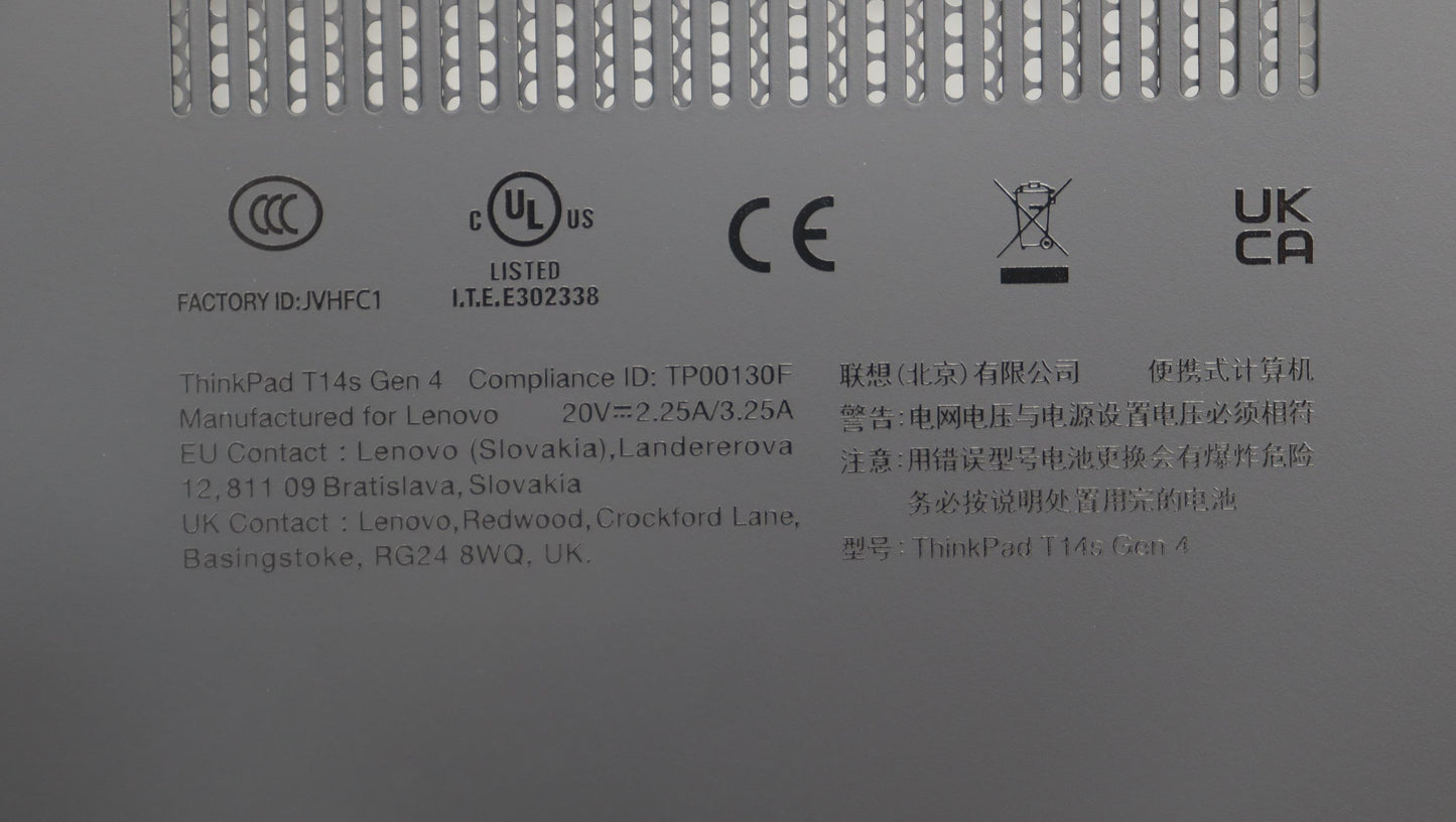 Lenovo Cover Fru Kt4D1_D_Cover_Al_Wla - 5CB1L57621