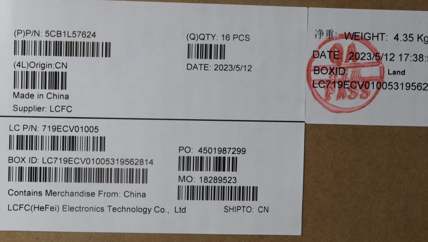 Lenovo Cover Fru Kt4D1_D_Cover_Al_Wla - 5CB1L57624