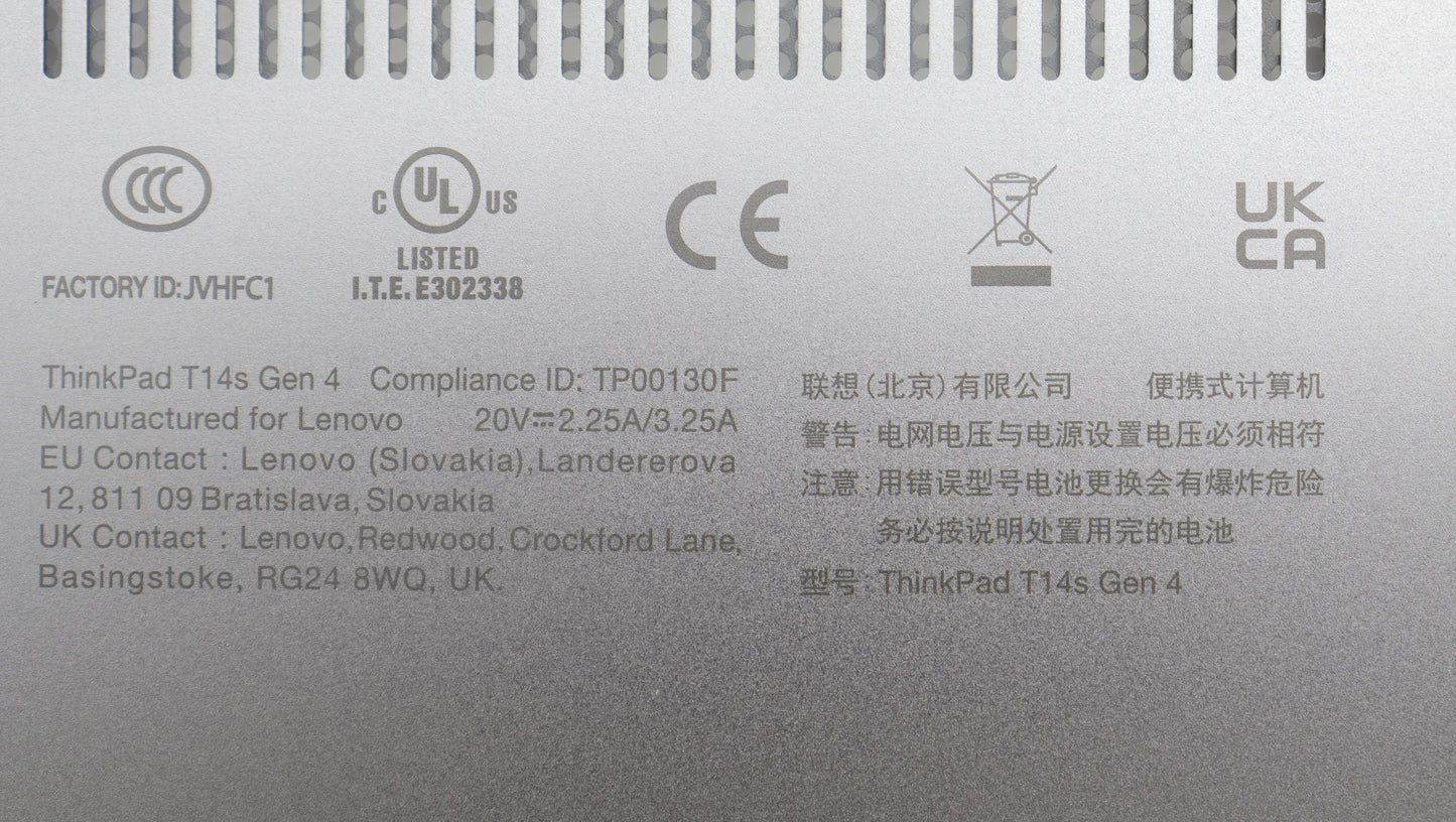 Lenovo Cover Fru Kt4D1_D_Cover_Al_Wla - 5CB1L57624