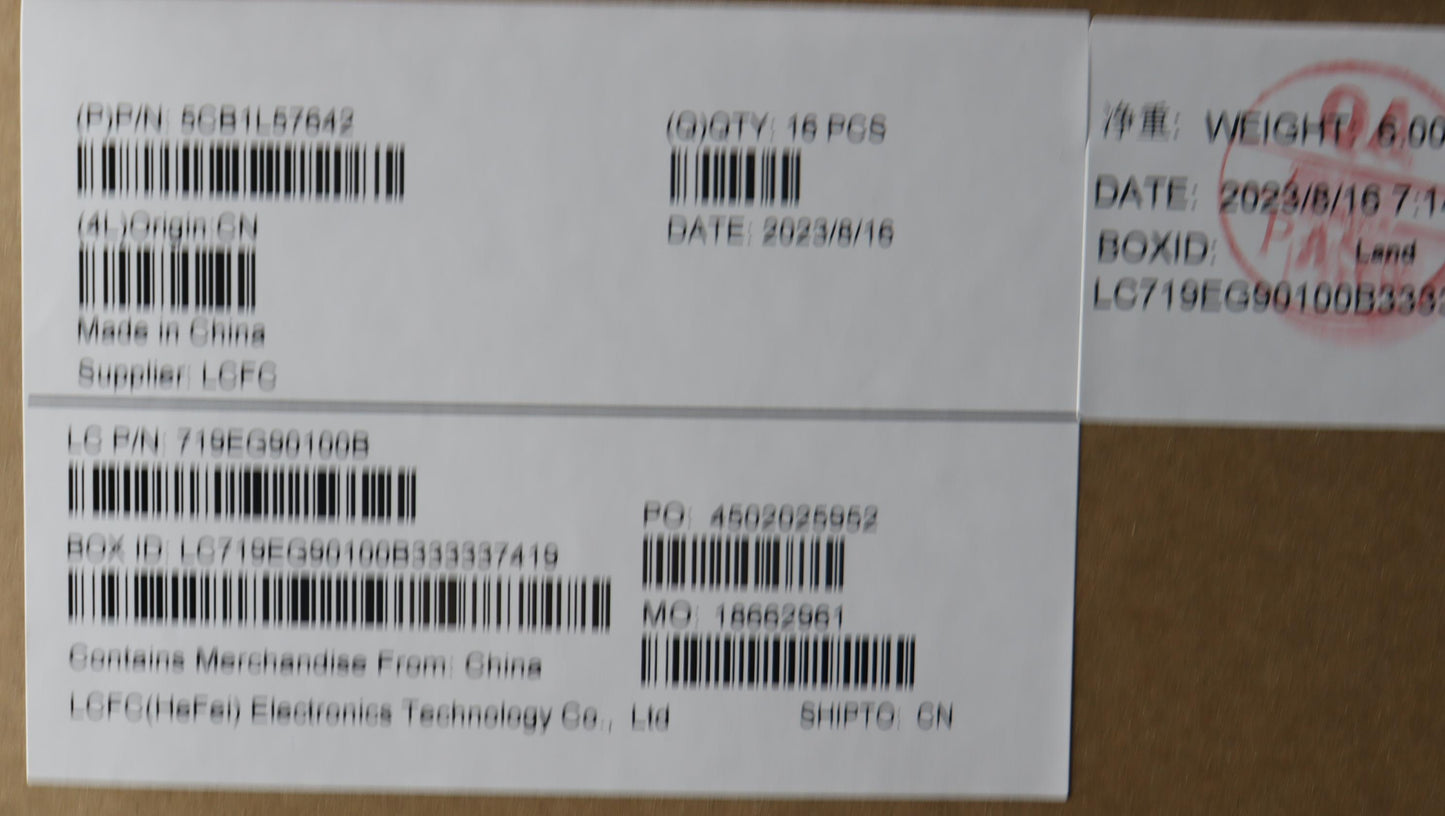 Lenovo Cover Fru Kt4D1_A_A30_Fhd_Rgb_ - 5CB1L57642