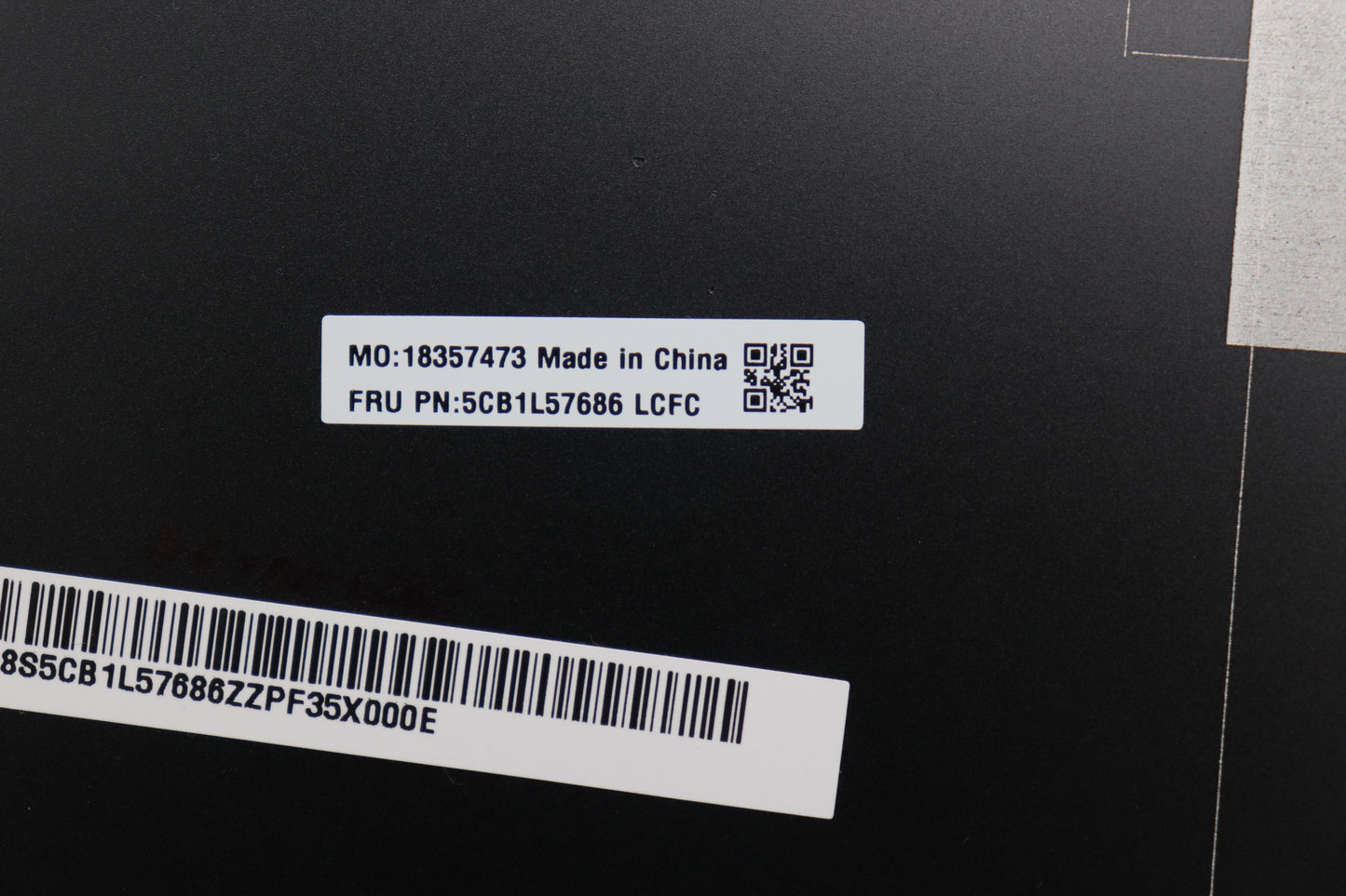 Lenovo Cover Ke451_A_Cover_Assy_Black - 5CB1L57686
