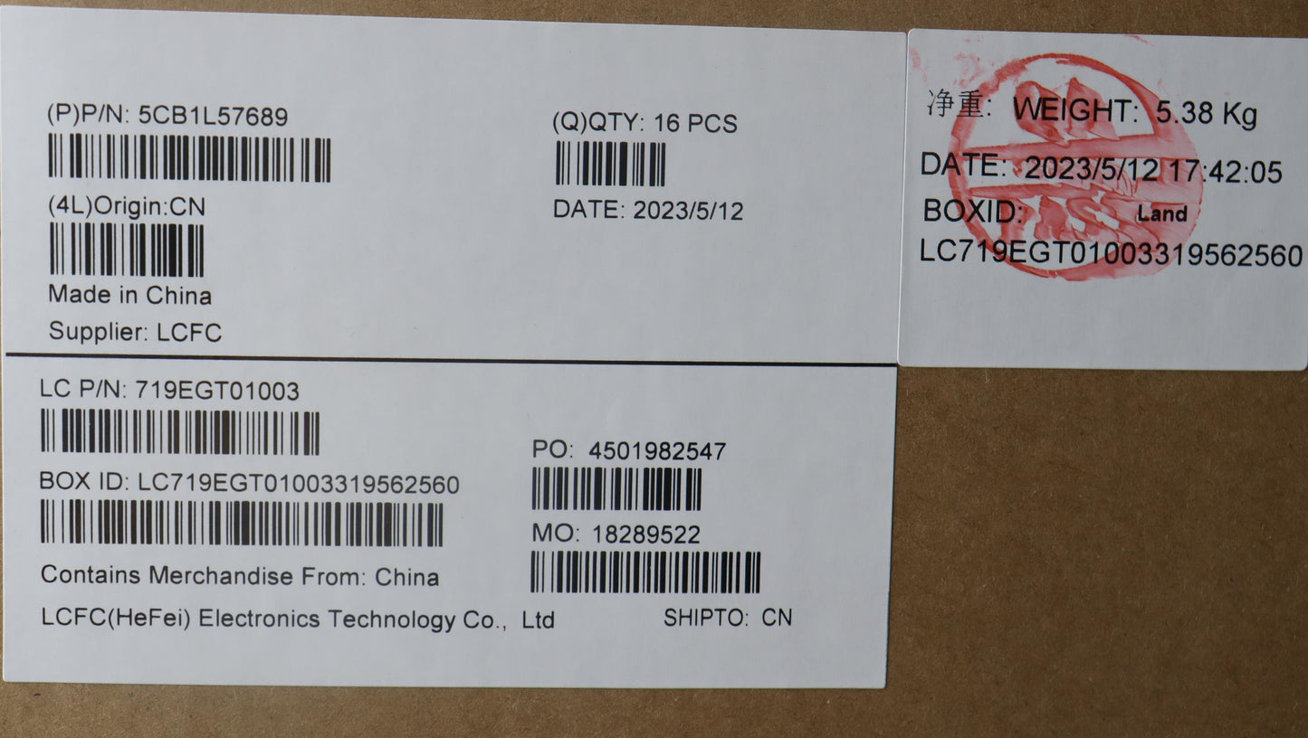 Lenovo Cover Ke451_A_Cover_Assy_Black - 5CB1L57689