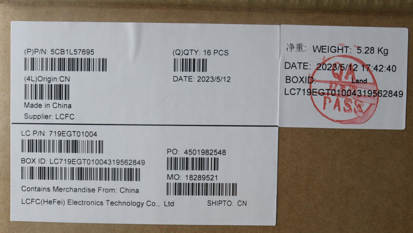 Lenovo Cover Ke451_A_Cover_Assy_Grey_ - 5CB1L57695