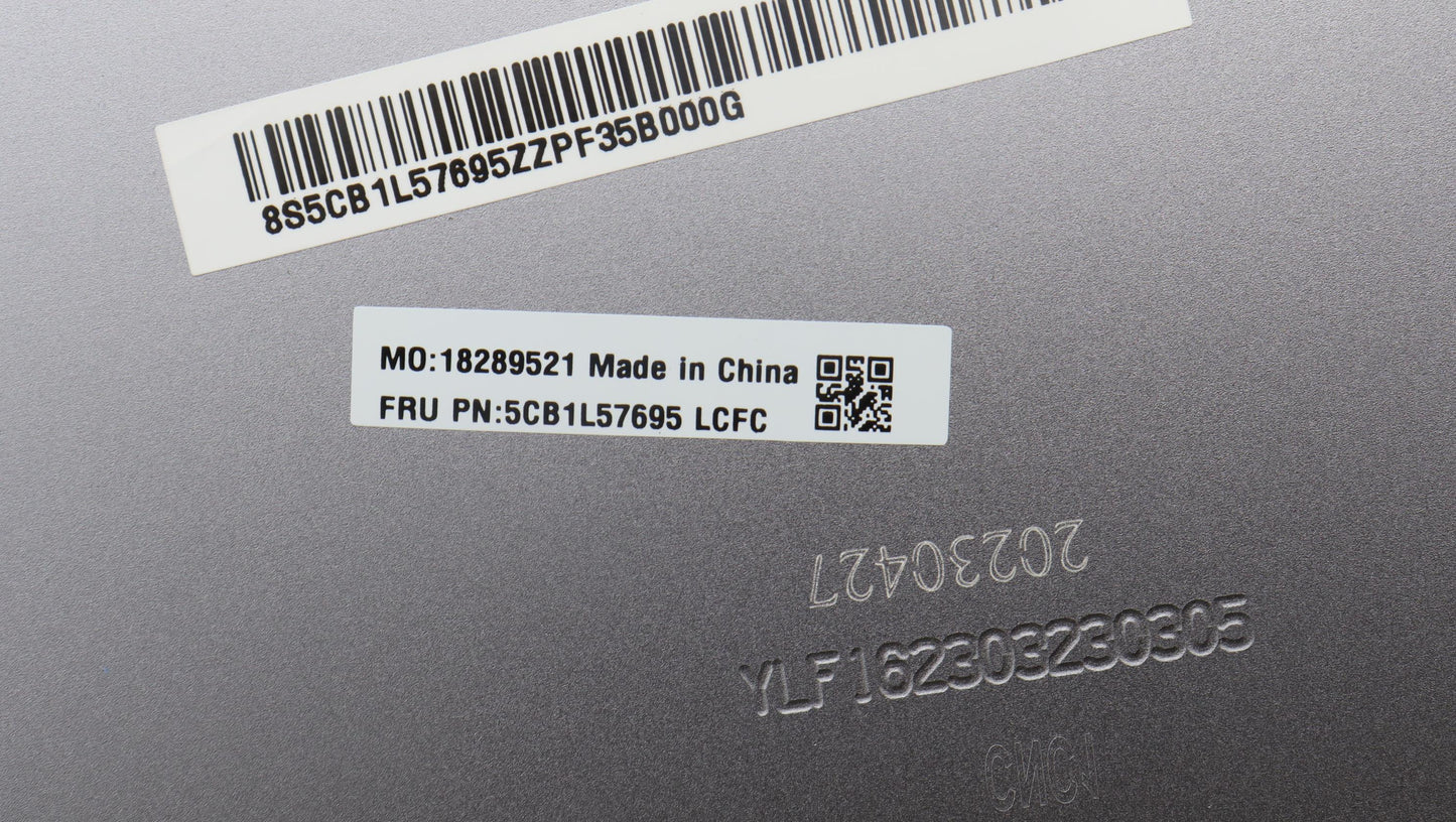 Lenovo Cover Ke451_A_Cover_Assy_Grey_ - 5CB1L57695