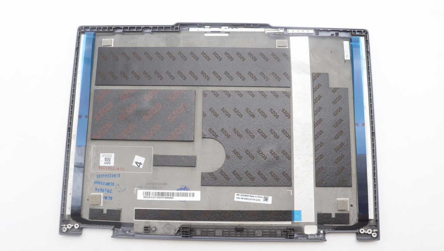 Lenovo A Cover Assembly, Magnesium, FHD, Grey - 5CB1L57710