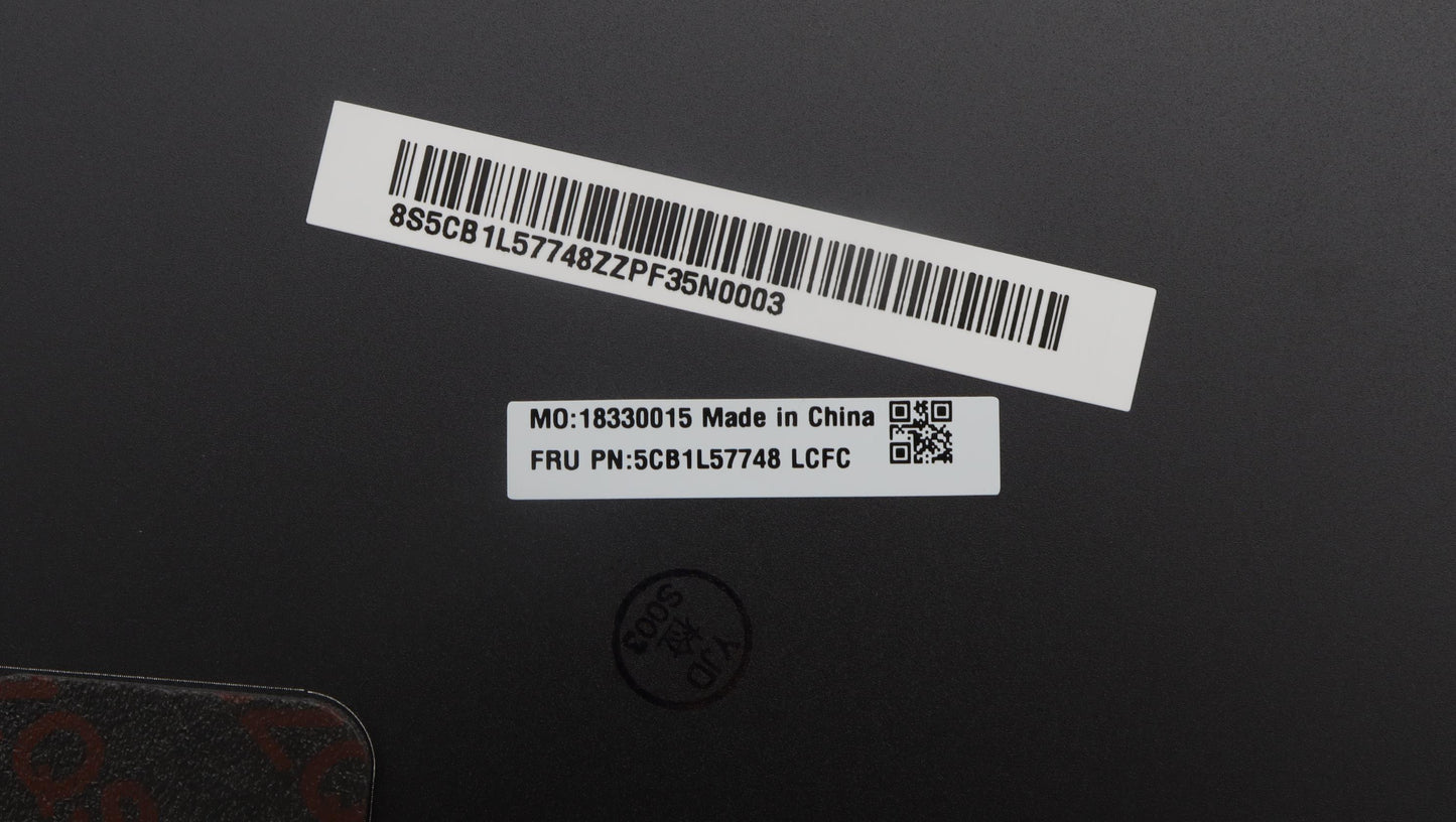 Lenovo LCD Cover E16G1 Sub Assembly - 5CB1L57748