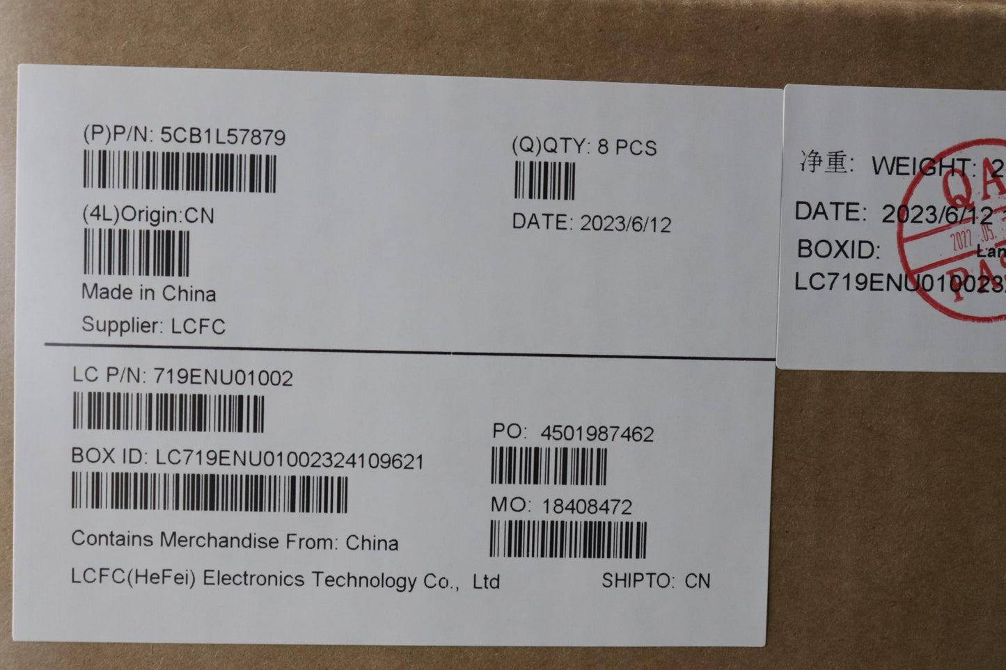 Lenovo Cover Kp6B0_B_Cover_Ir_A - 5CB1L57879