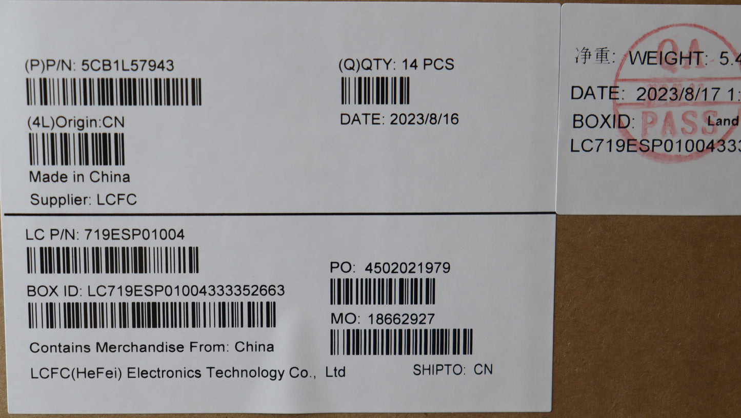 Lenovo Cover - 5CB1L57943