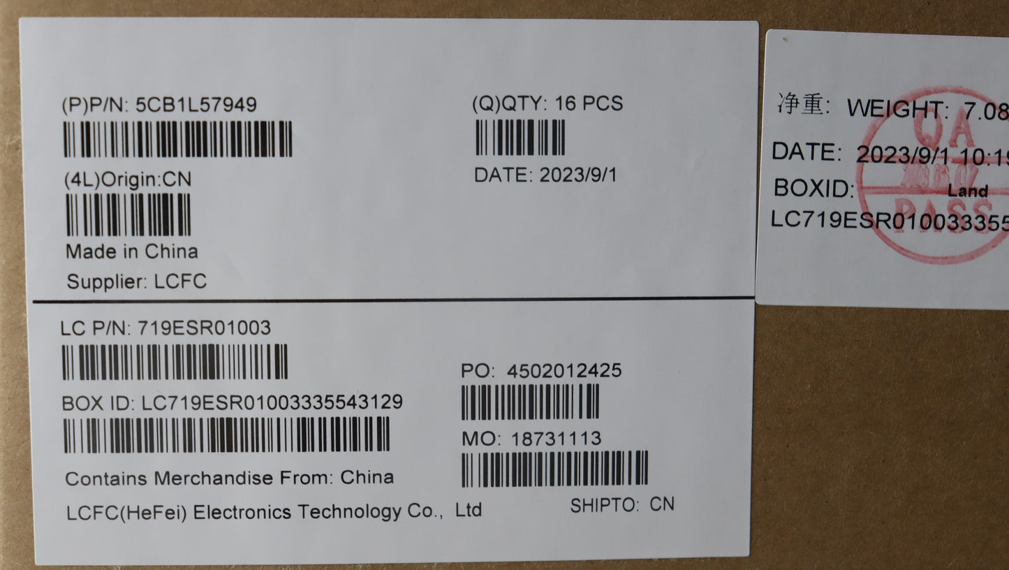 Lenovo Roc 2.0 Amd Fru Cover Kt - 5CB1L57949