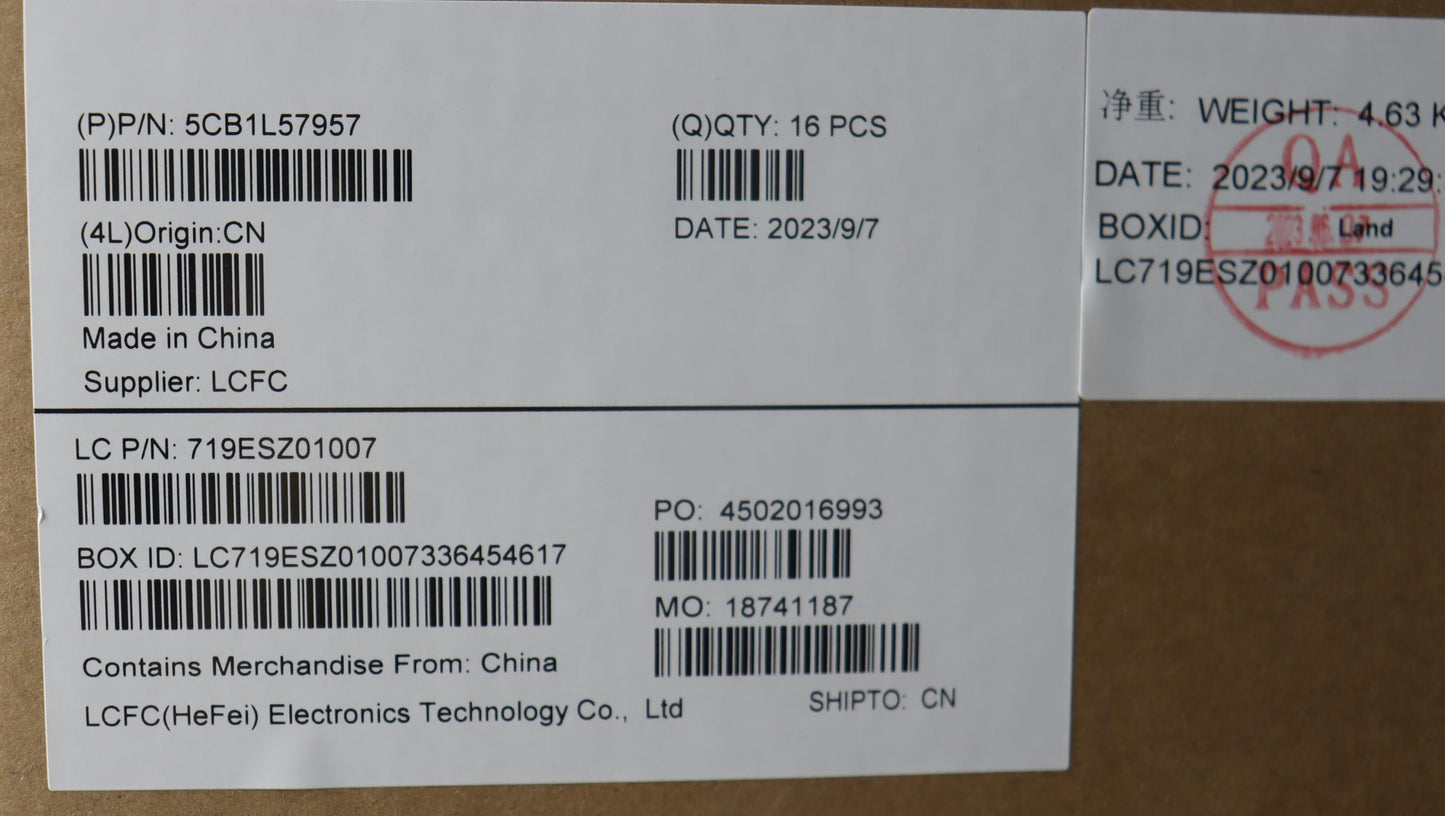 Lenovo Cover Fru Cover Kt4D5_D_ - 5CB1L57957