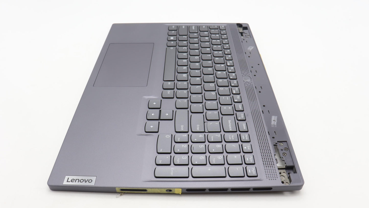 Lenovo C-Cover with Keyboard, USA English, Slate Grey, Backlight - 5CB1L60073