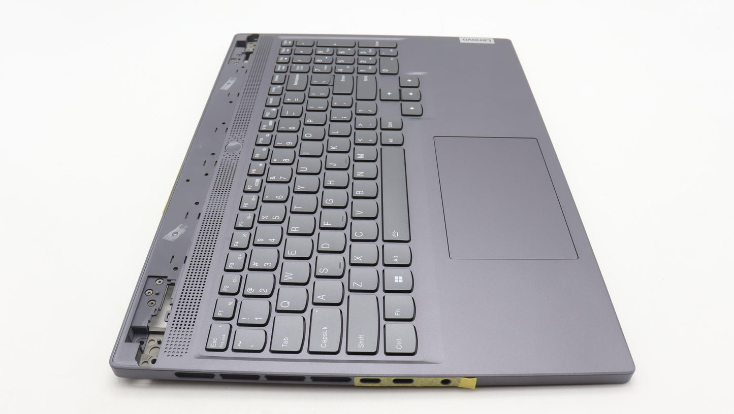 Lenovo C-Cover with Keyboard, USA English, Slate Grey, Backlight - 5CB1L60073