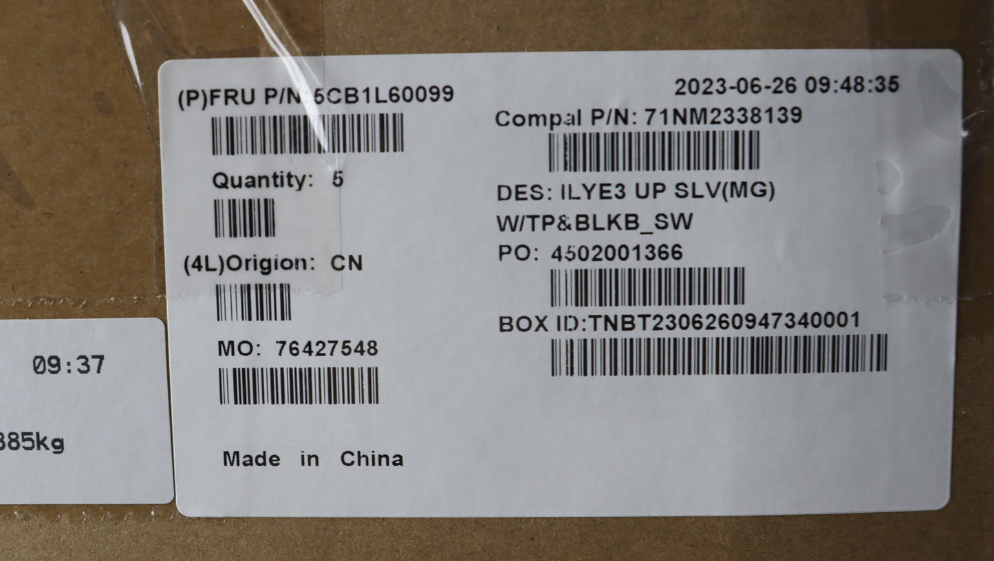 Lenovo Cover Upper Case Assembly Sws - 5CB1L60099