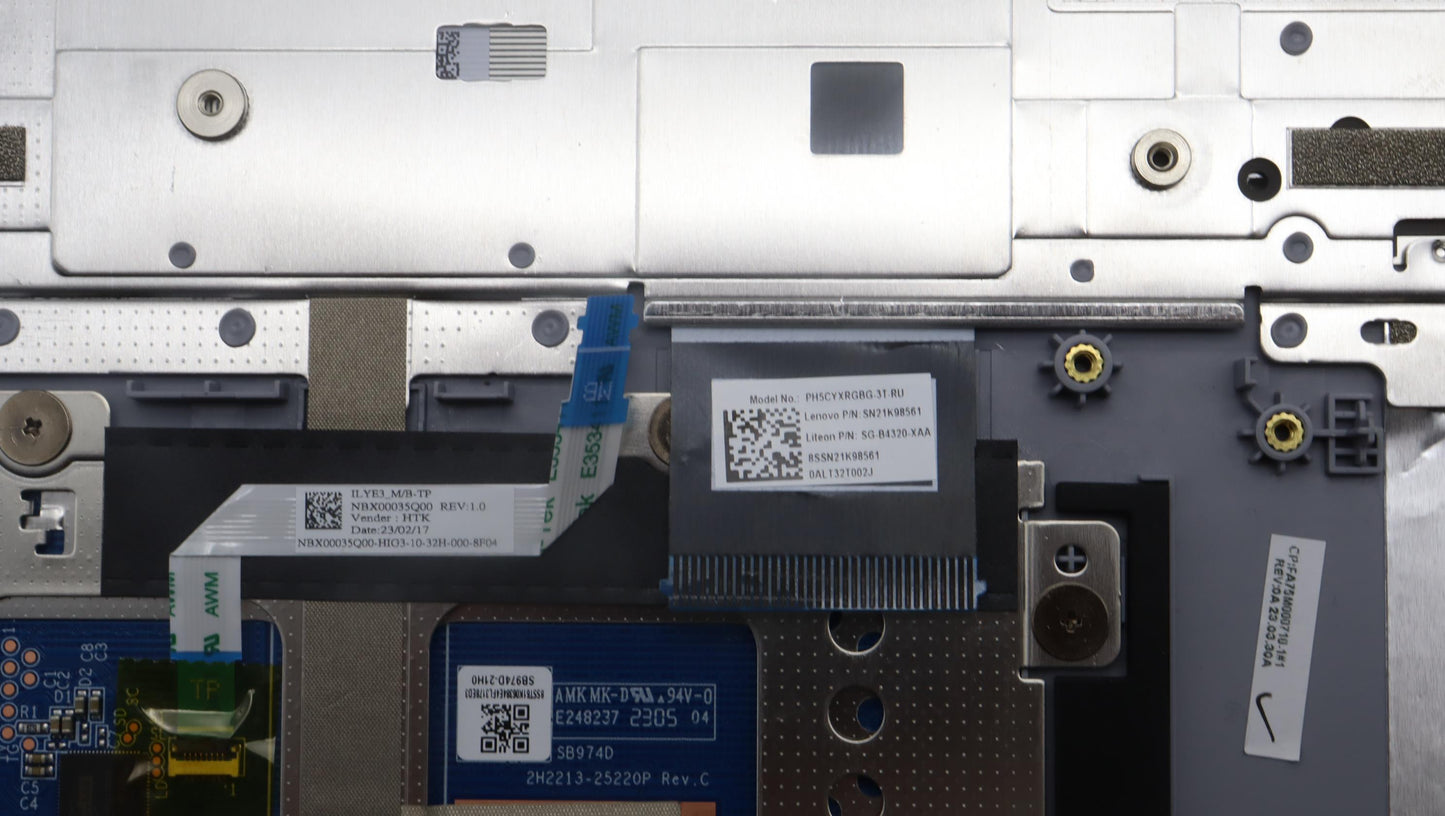 Lenovo Cover Upper Case Assembly Rus - 5CB1L60111