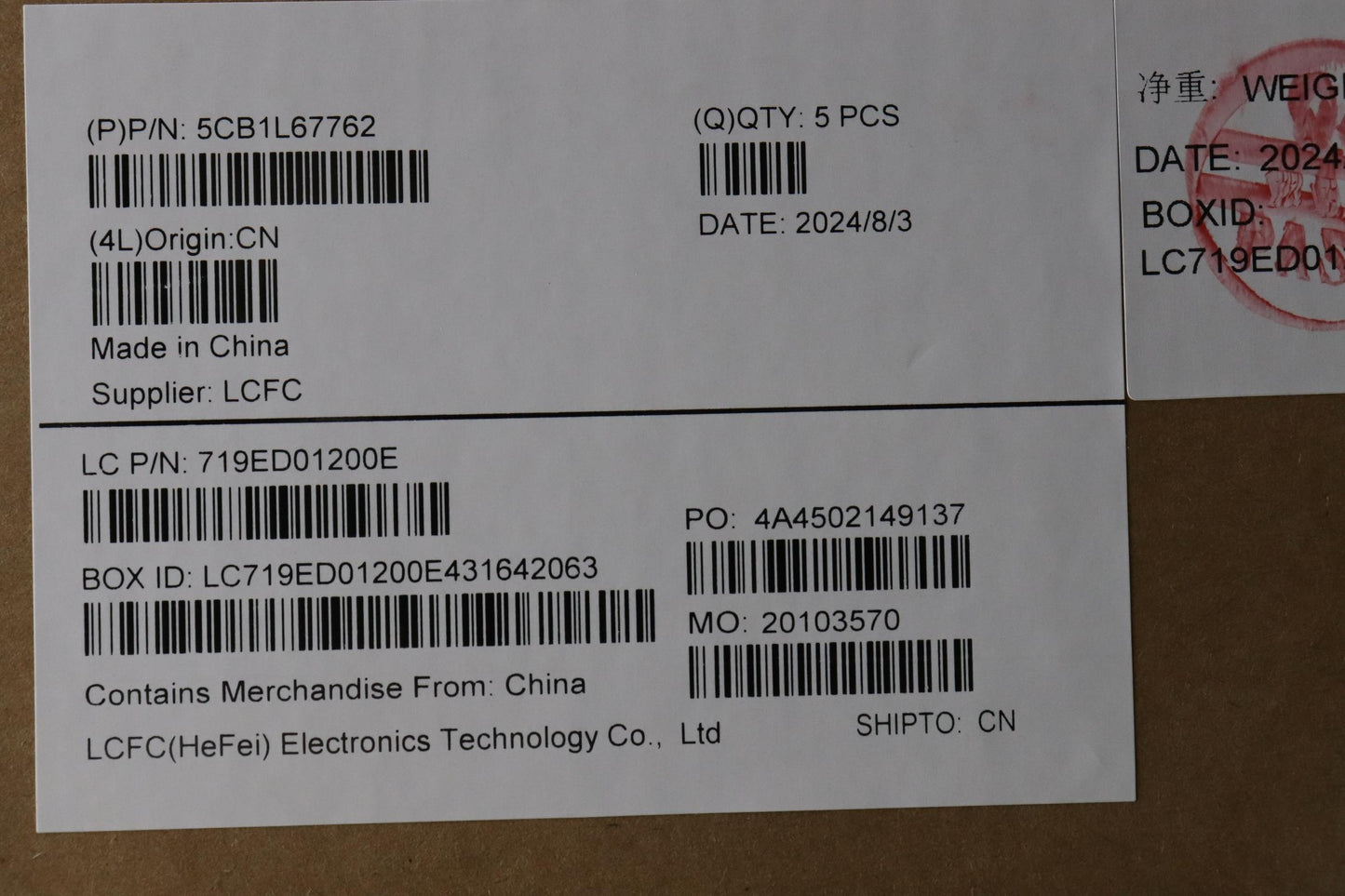 Lenovo Cover Upper Case Assembly Tc L - 5CB1L67762