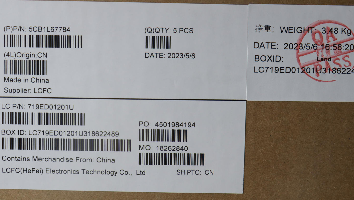 Lenovo Cover Upper Case Assembly Jpn - 5CB1L67784