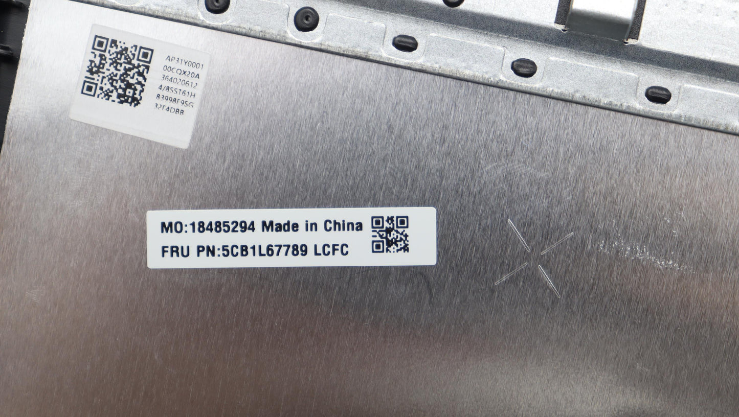 Lenovo Cover Upper Case Assembly Rus - 5CB1L67789