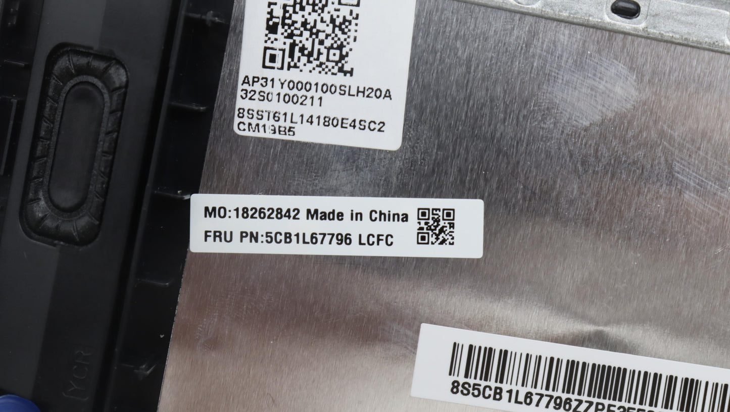 Lenovo Cover Upper Case Assembly Uke - 5CB1L67796
