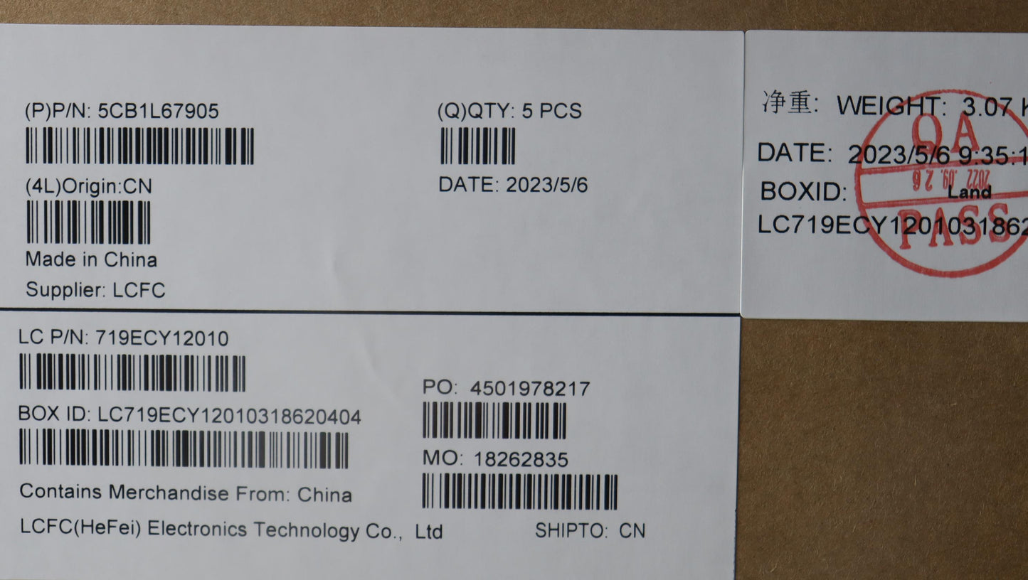 Lenovo Cover Upper Case Assembly Kor - 5CB1L67905