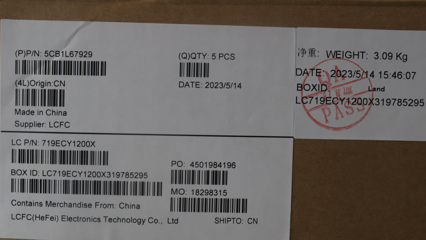 Lenovo Cover Upper Case Assembly Ger - 5CB1L67929