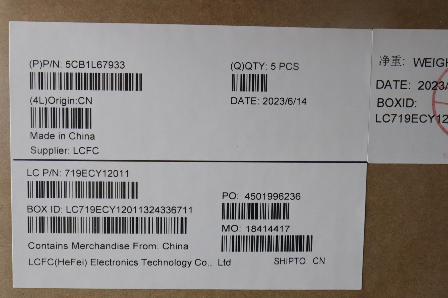 Lenovo Cover Upper Case Assembly Ita - 5CB1L67933
