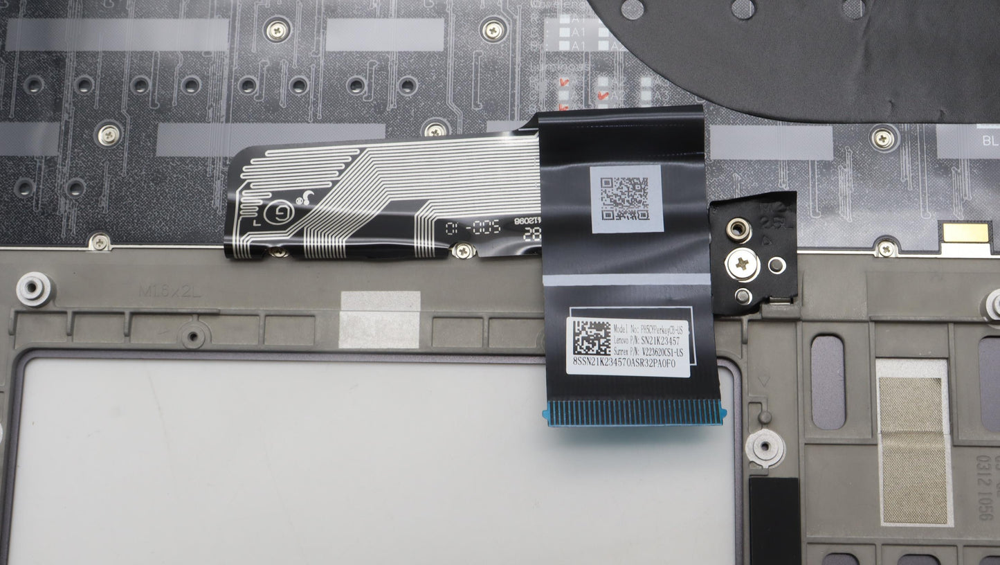 Lenovo C-Cover with keyboard, USA English, RGB Backlight - 5CB1L68020