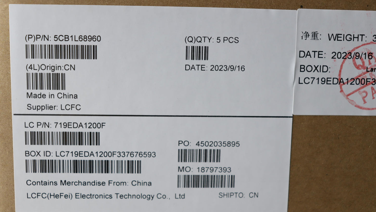Lenovo Cover Upper Case Assembly Tur - 5CB1L68960