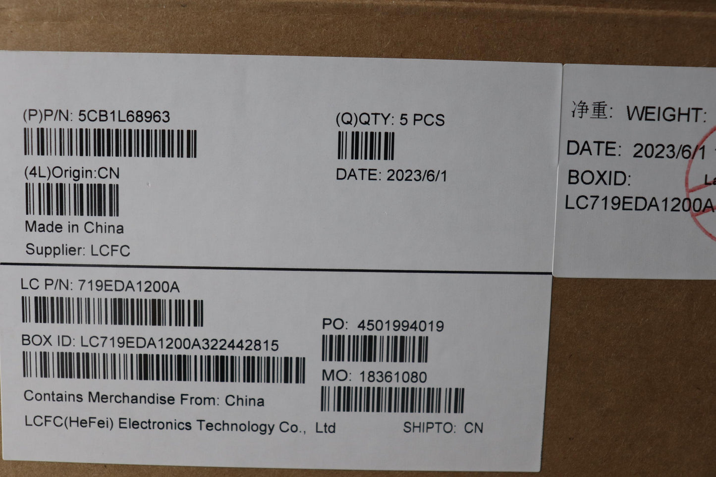 Lenovo Cover Upper Case Assembly Usa - 5CB1L68963