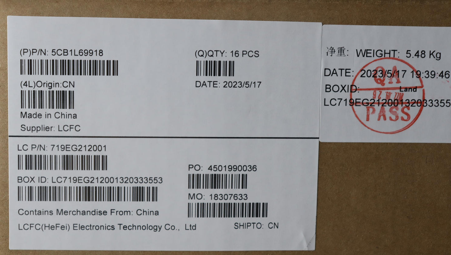Lenovo Cover Lcd Cover L82Yq Drak - 5CB1L69918